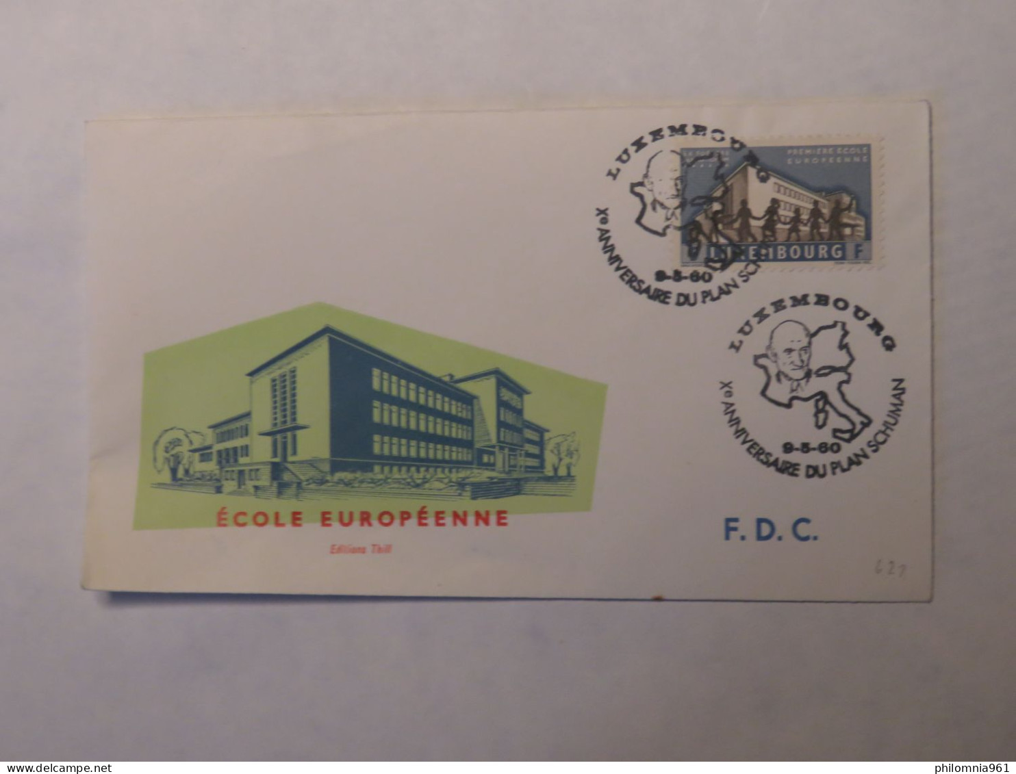 LUXEMBURG FDC COVER 1960 - Sonstige & Ohne Zuordnung