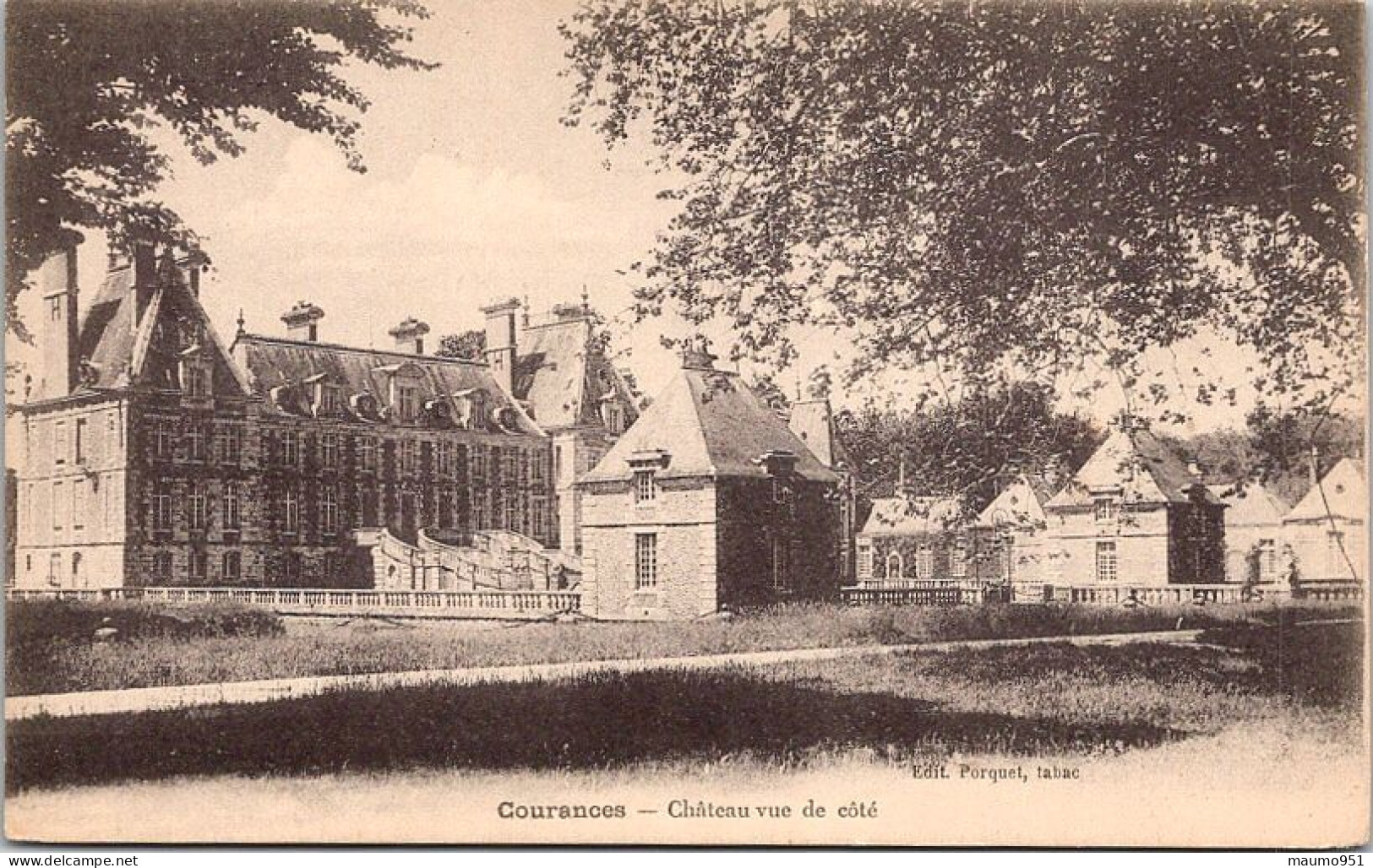 91 COURANCES - Château Vue De Coté - Altri & Non Classificati