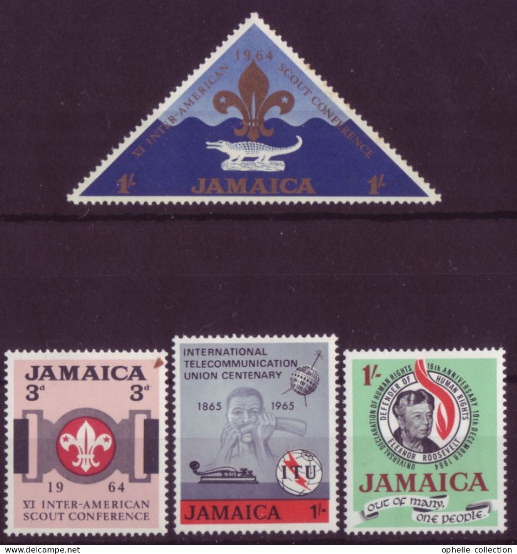 Amérique - Jamaïque - Commémoratifs - 4 Timbres Différents - 7390 - Jamaique (1962-...)