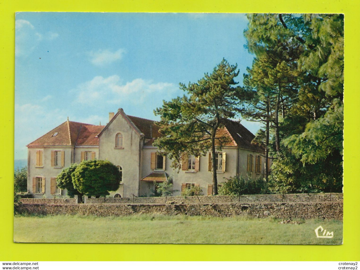 71 BONNAY Vers Cluny St Gengoux Le National N°2 Villa Ste Agnès L'Entrée - Cluny