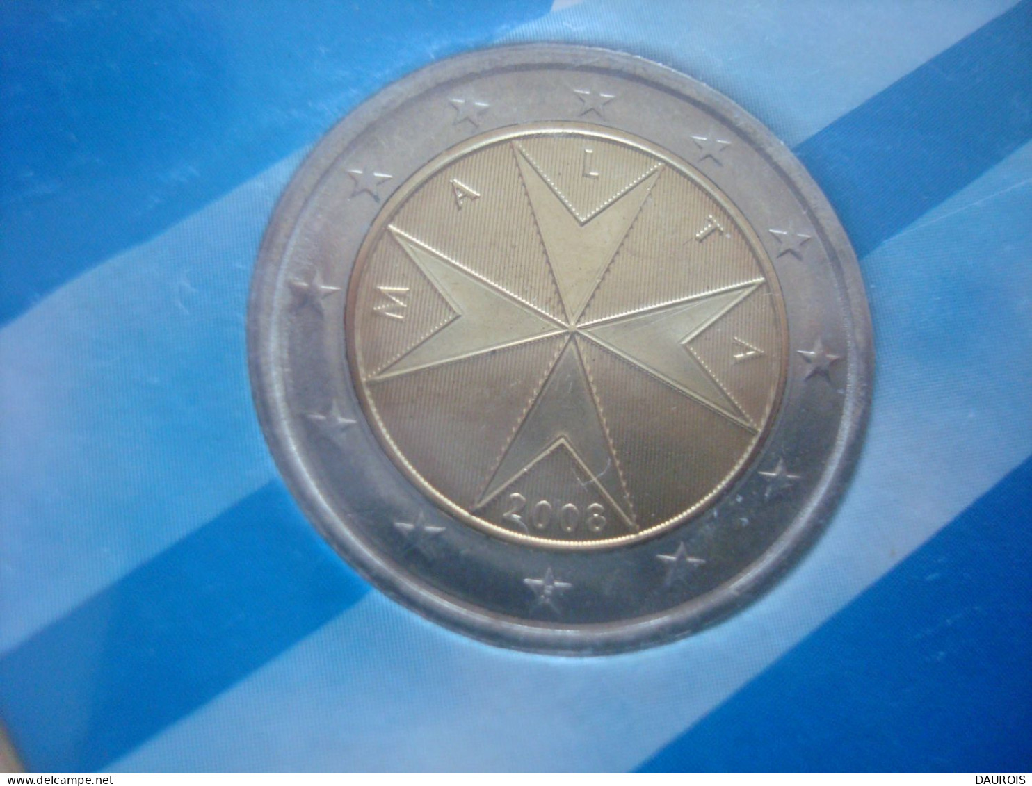 Ce Set EURO Malte 2008 - Tous Frappés D'un F ( DONC Par La Monnaie De Paris) Dans L'étoile à 30 Minutes - Malta