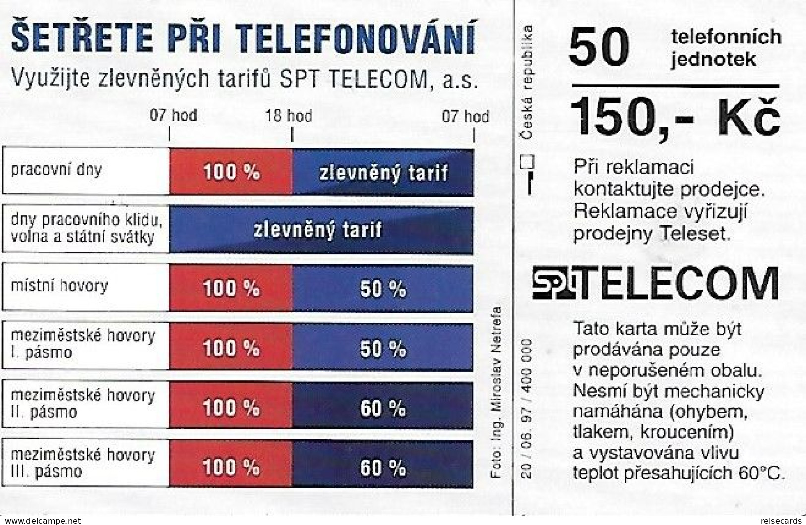 Czech Republic: Spt Telecom - 1997 Fish Pike - Tchéquie