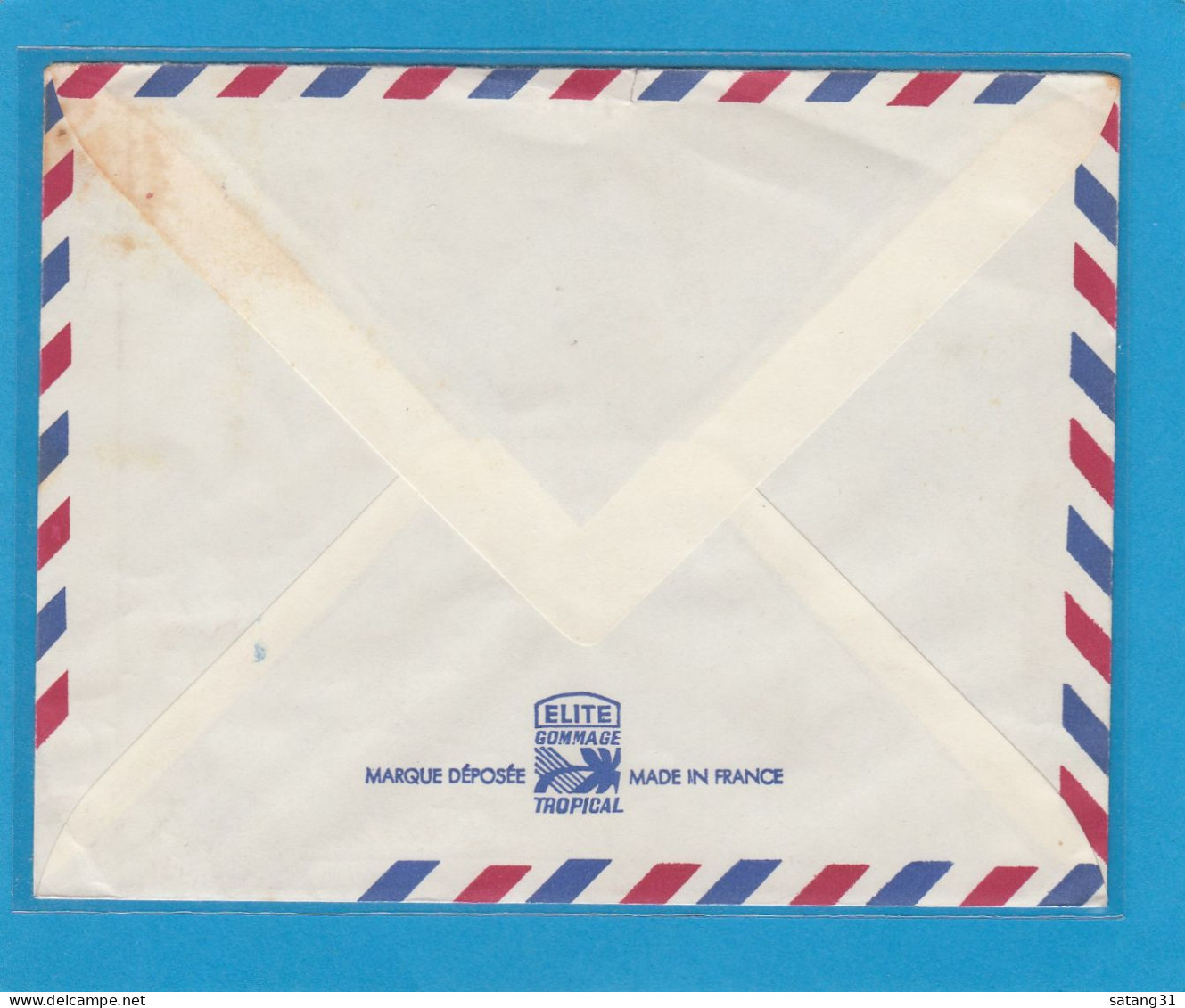 COMPAGNIE SAHARIENNE DU MATERIEL. LETTRE EN FRANCHISE POSTALE DE FORT FLATTERS OASIS POUR LA FRANCE,1962. - Militaire Stempels Vanaf 1900 (buiten De Oorlog)