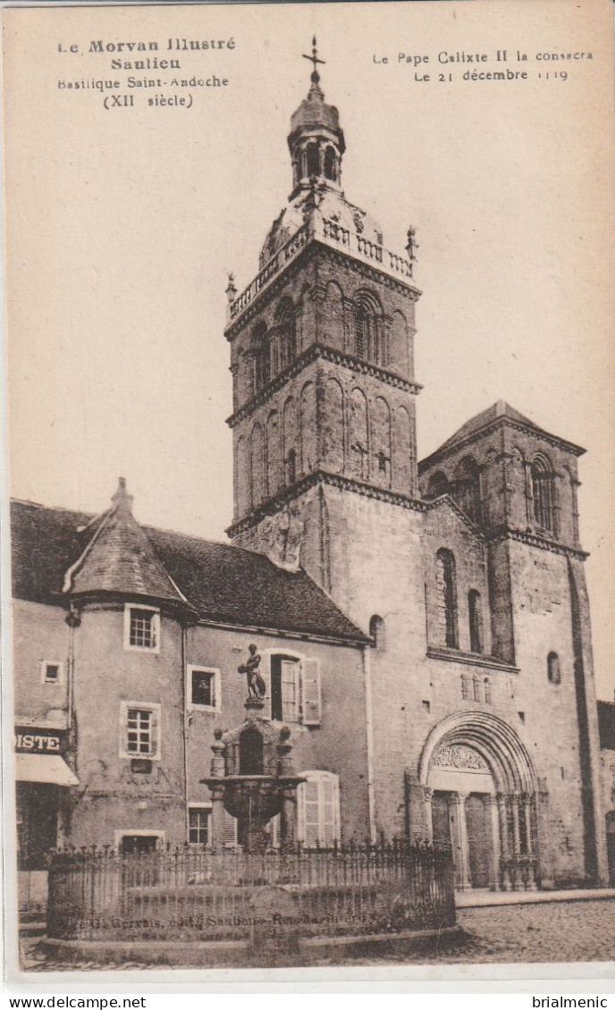 SAULIEU  Basilique St ANDOCHE - Saulieu