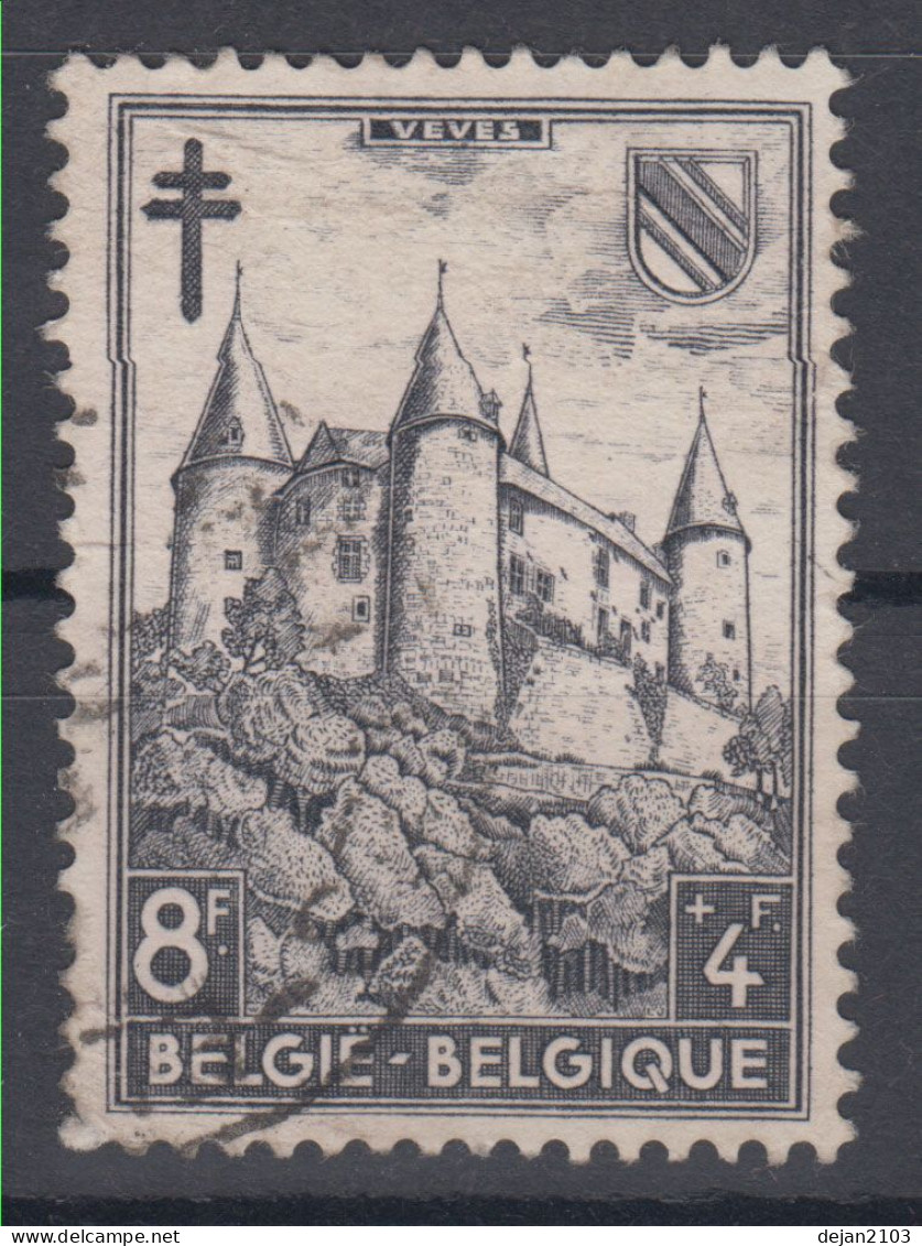 Belgium Castle Mi#921 1951 USED - Used Stamps