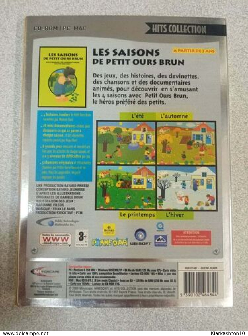 DVD - Les Saisons De Petit Ours Brun - Autres & Non Classés