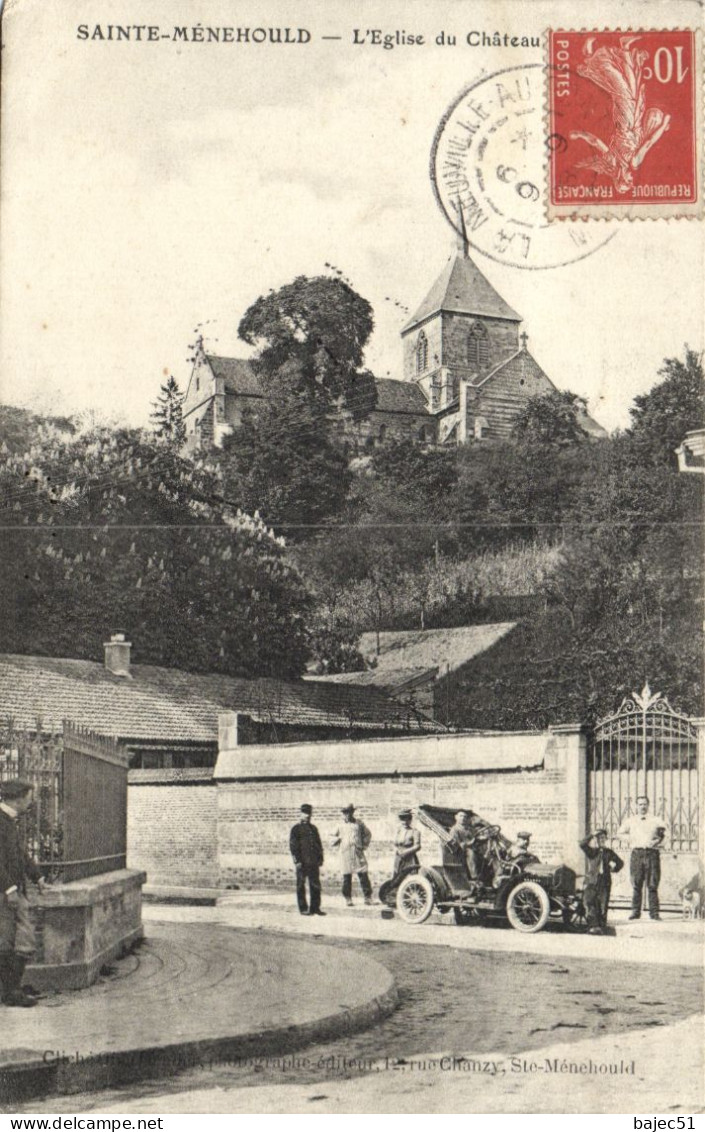 Sainte Ménehould - L'église Du Château "auto" - Sainte-Menehould