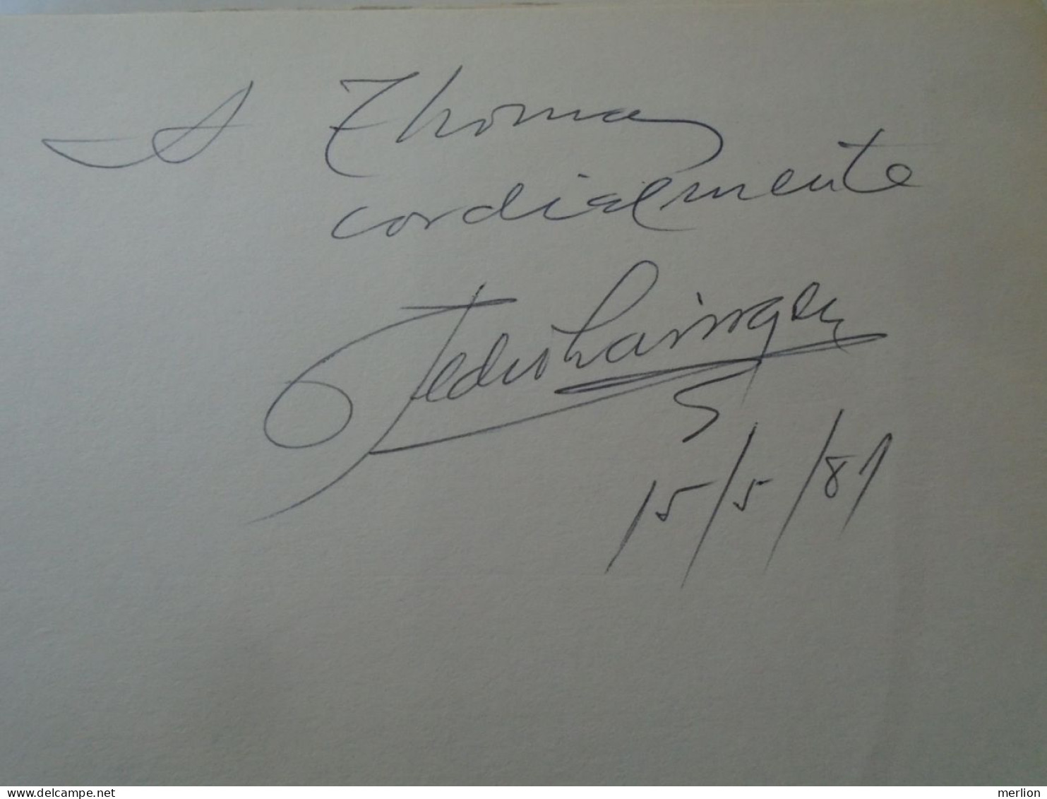 D203335  Signature -Autograph  -  Pedro Lavirgen - Spanish Tenor  And Yevgeny Nesterenko Bass (2 Photos) - OPERA  MUSIC - Chanteurs & Musiciens