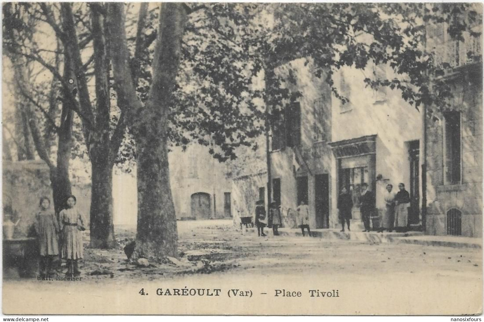 D 83. GAREOULT. .  PLACE TIVOLI - Andere & Zonder Classificatie