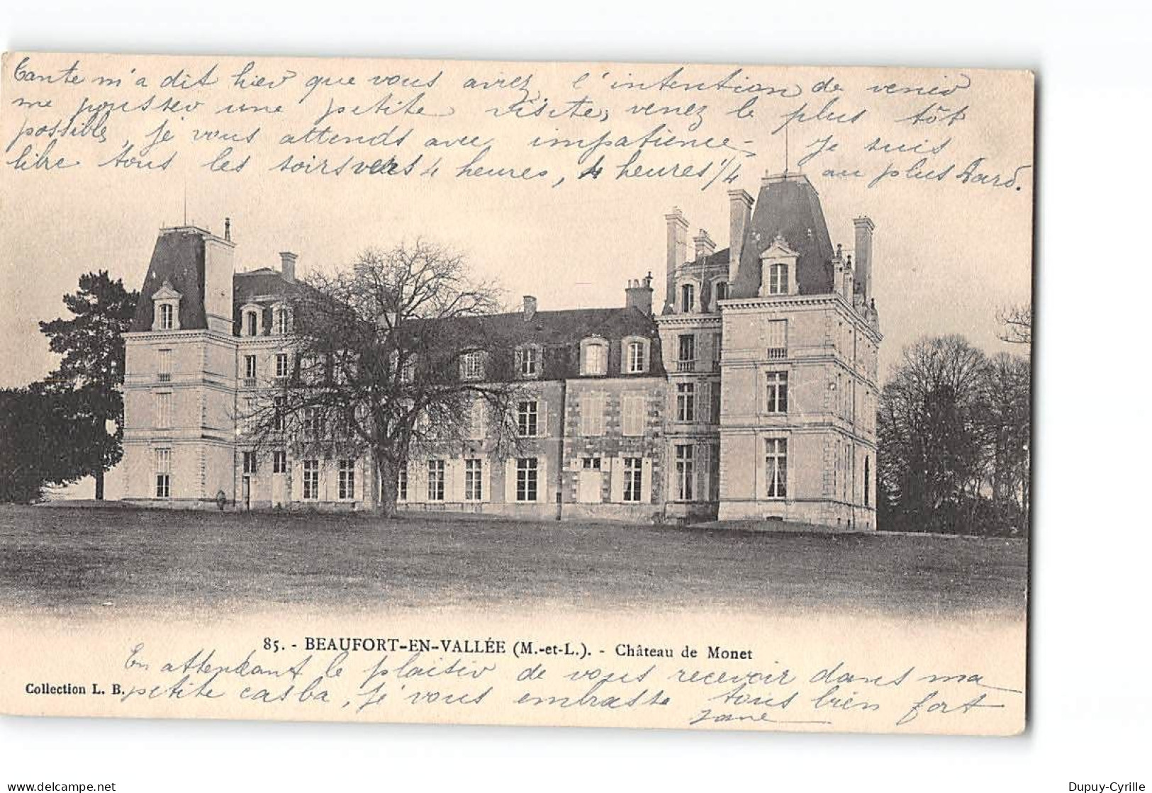 BEAUFORT EN VALLEE - Château De Monet - Très Bon état - Allonnes