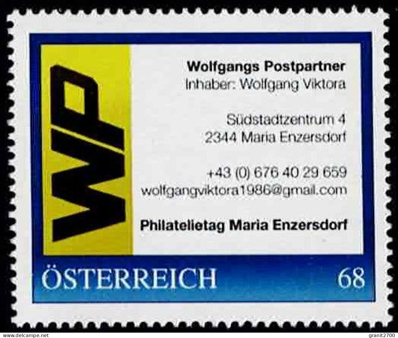 PM  Philatelietag Maria Enzersdorf  Ex Bogen Nr.  8127075  Vom 14.6.2018 Postfrisch - Personnalized Stamps