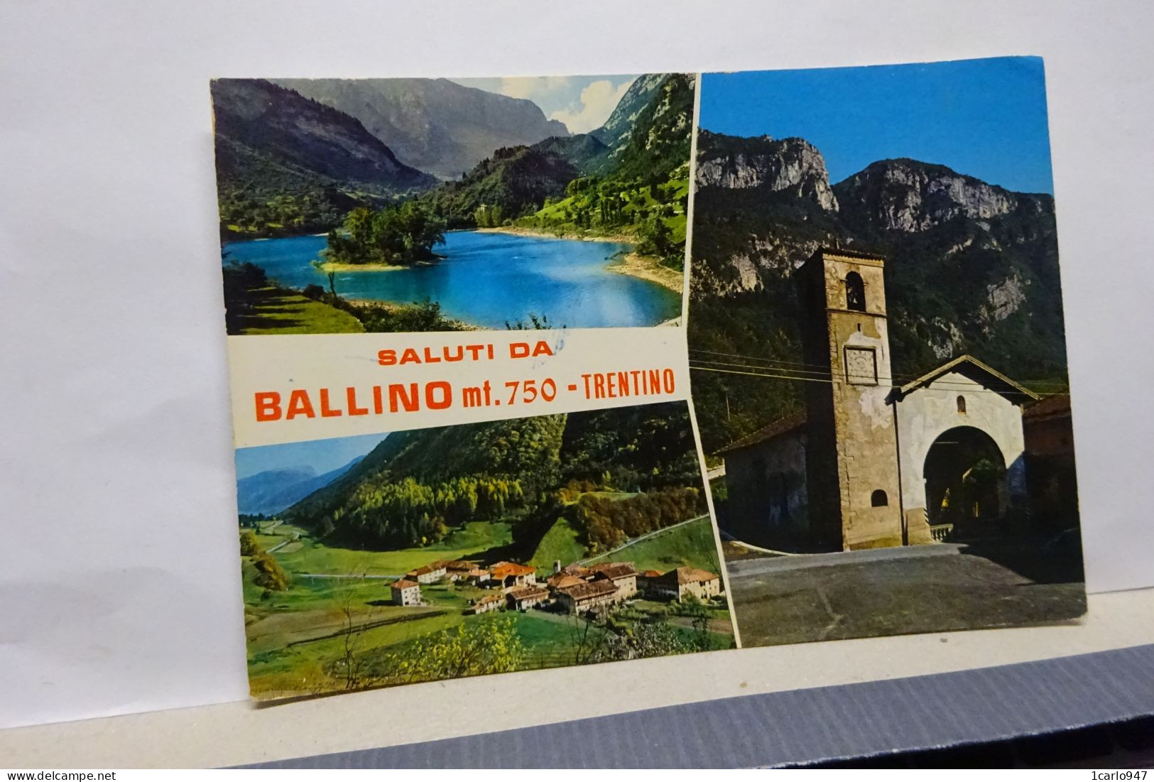 BALLINO   -- TRENTO  ---  SALUTI DA - Trento