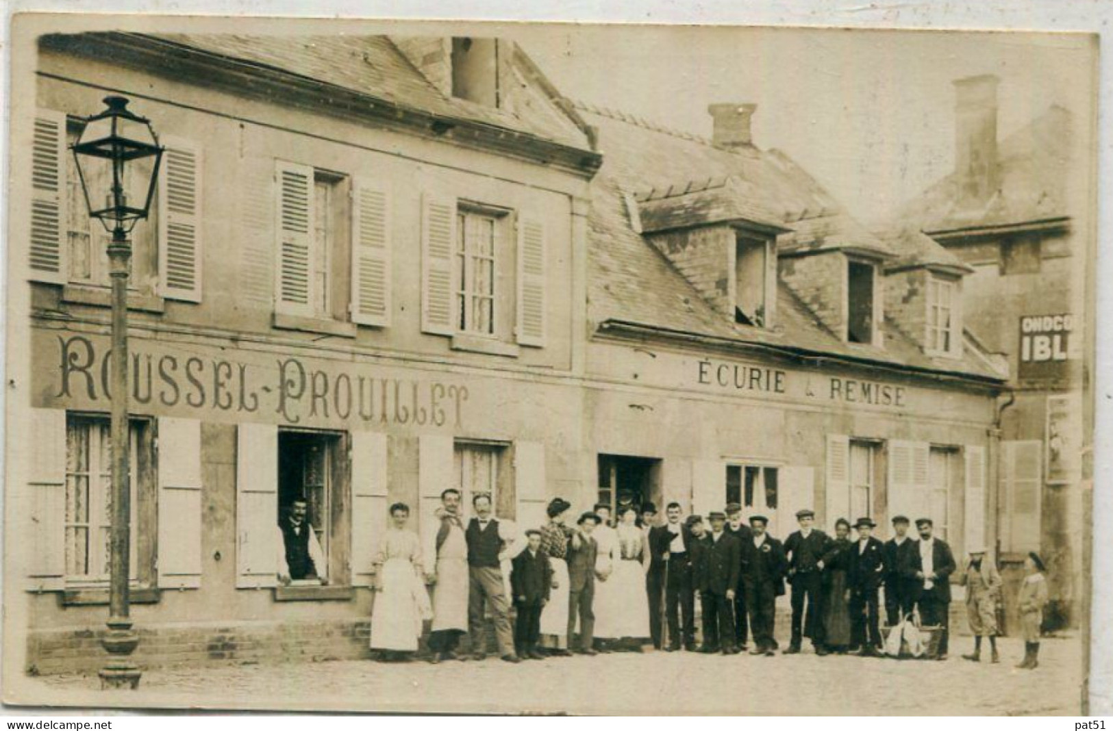 60 - Ribécourt : CP-Photo - Maison ROUSSEL - PROUILLET - Ribecourt Dreslincourt