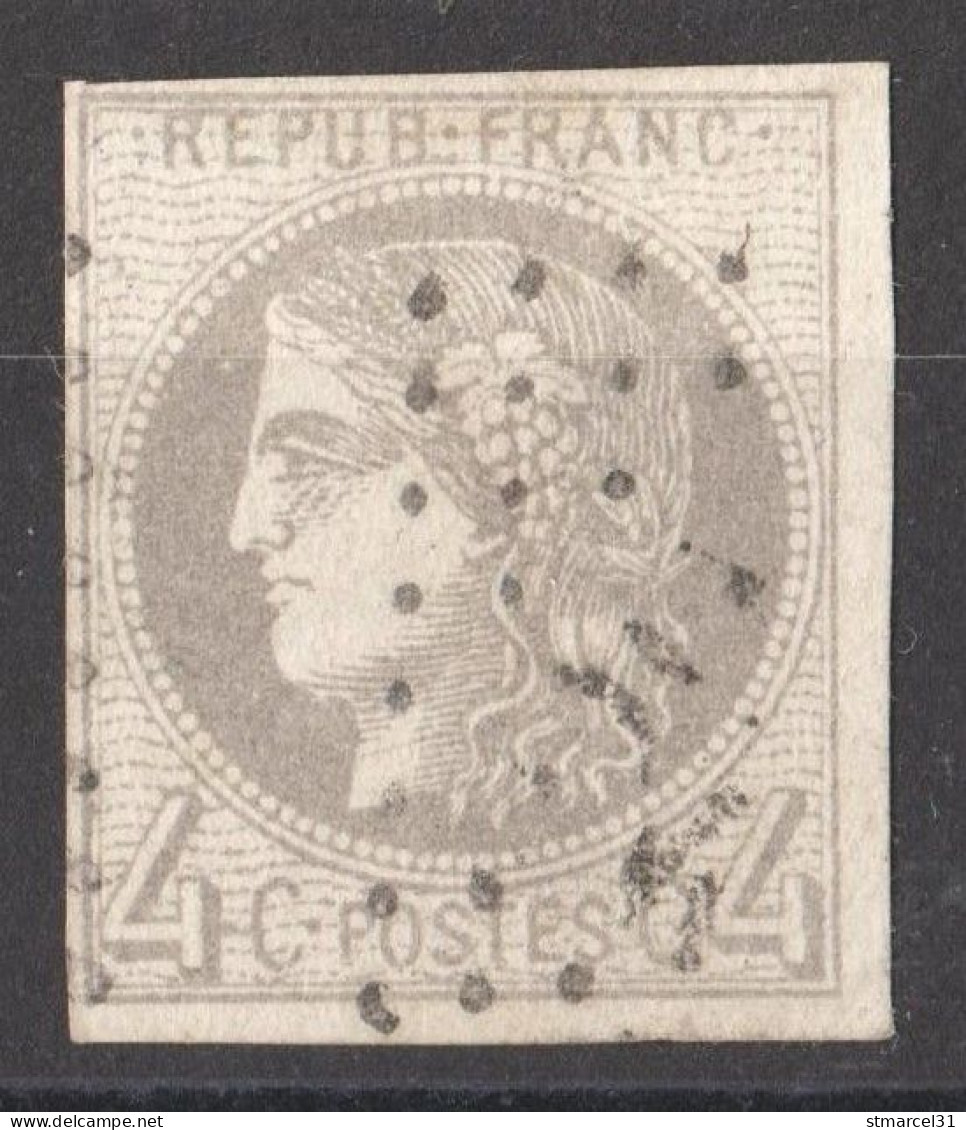 TBE/LUXE N°40B GRIS Cote 350€ - 1870 Bordeaux Printing