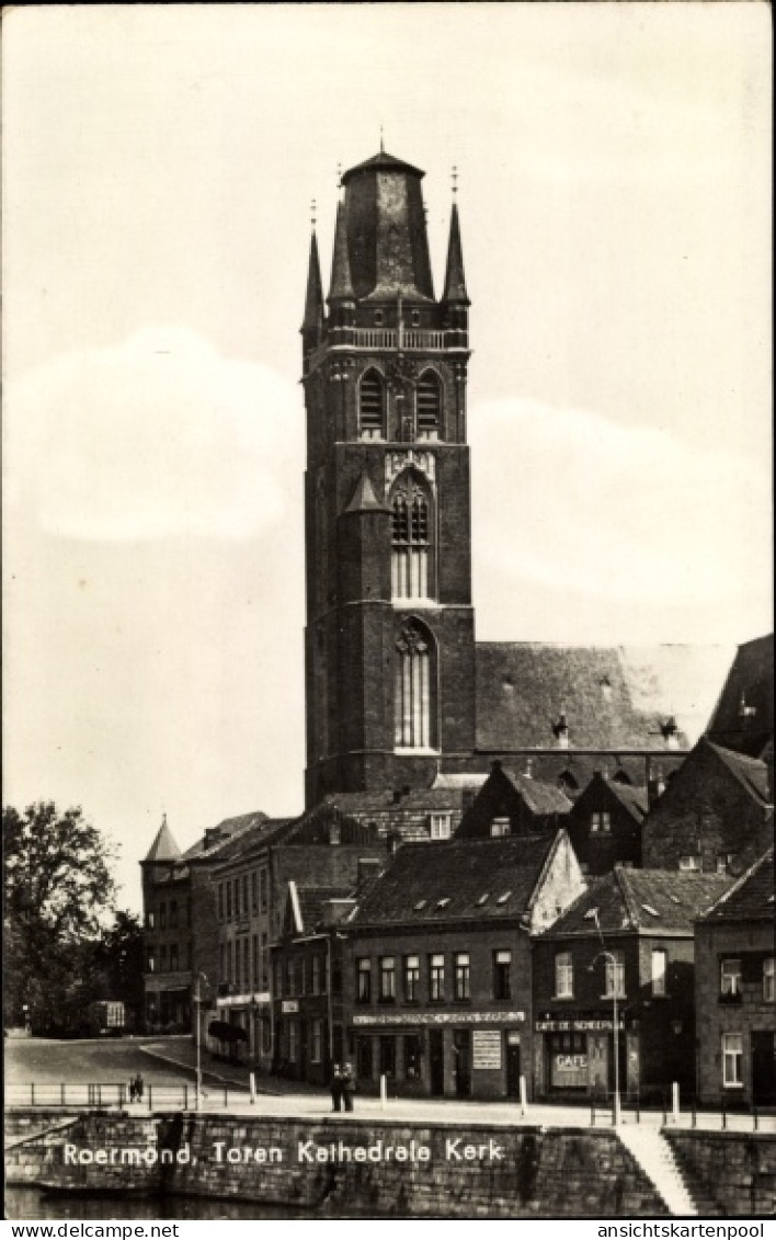 CPA Roermond Limburg Niederlande, Turm Der Kathedralkirche - Other & Unclassified