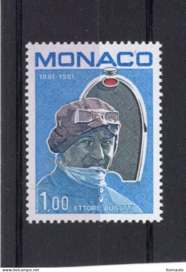Ettore Bugatti (1881-1981)  - Monaco Timbre Neuf/Mint/MNH - Cars