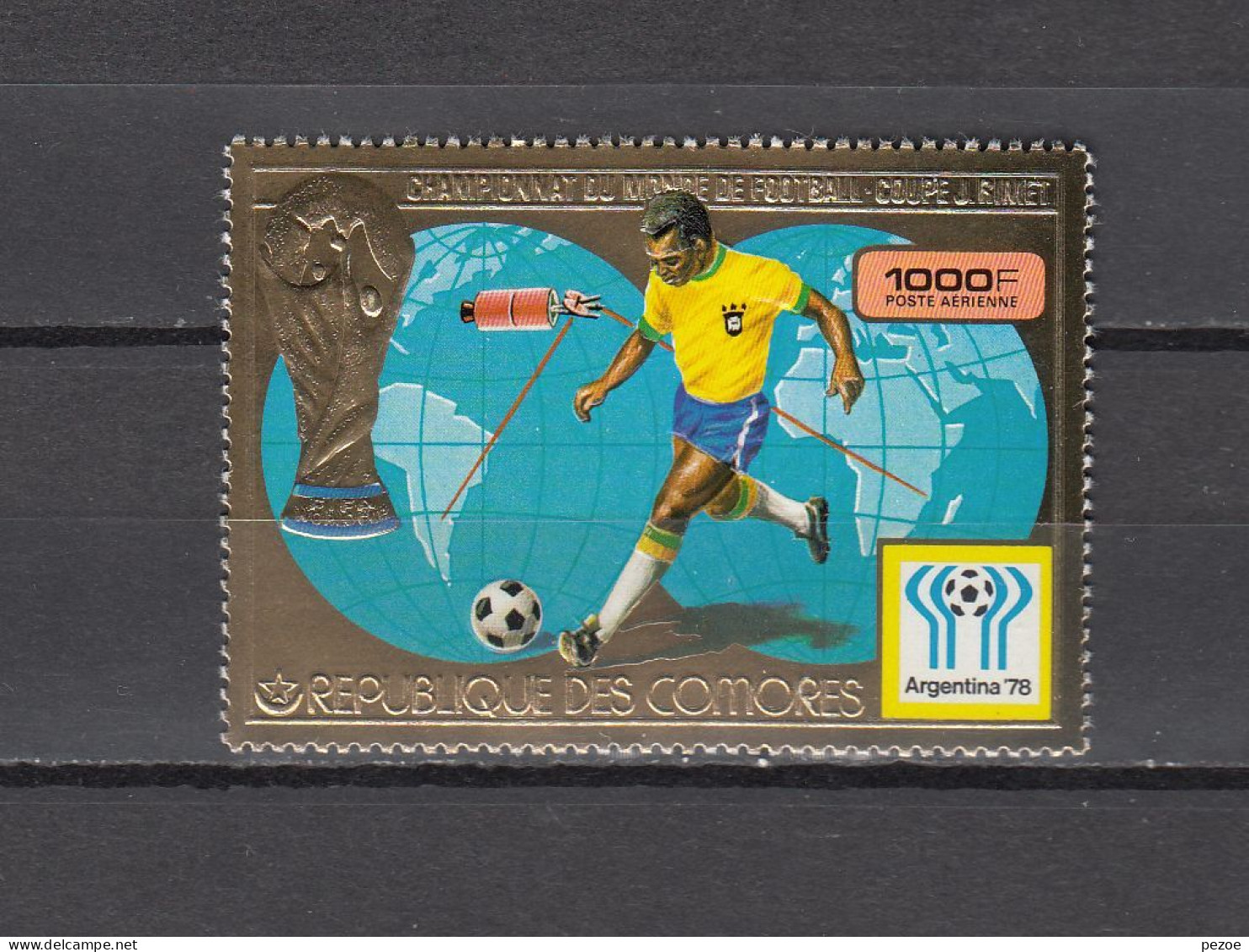 Football / Soccer / Fussball -WM 1978:  Comoren  Goldmarke ** - 1978 – Argentina