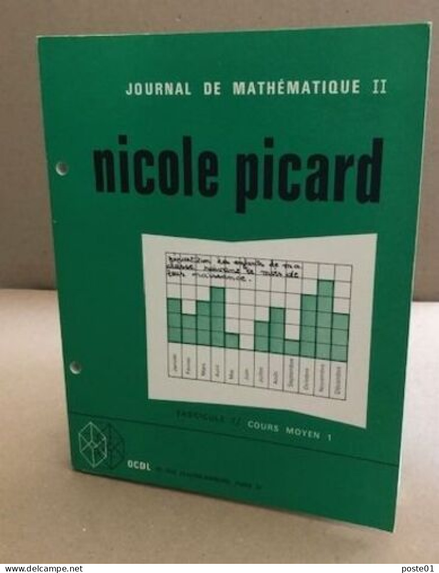 Journal De Mathématique II. Fascicule 1 : Cours Moyen 1 - Non Classés