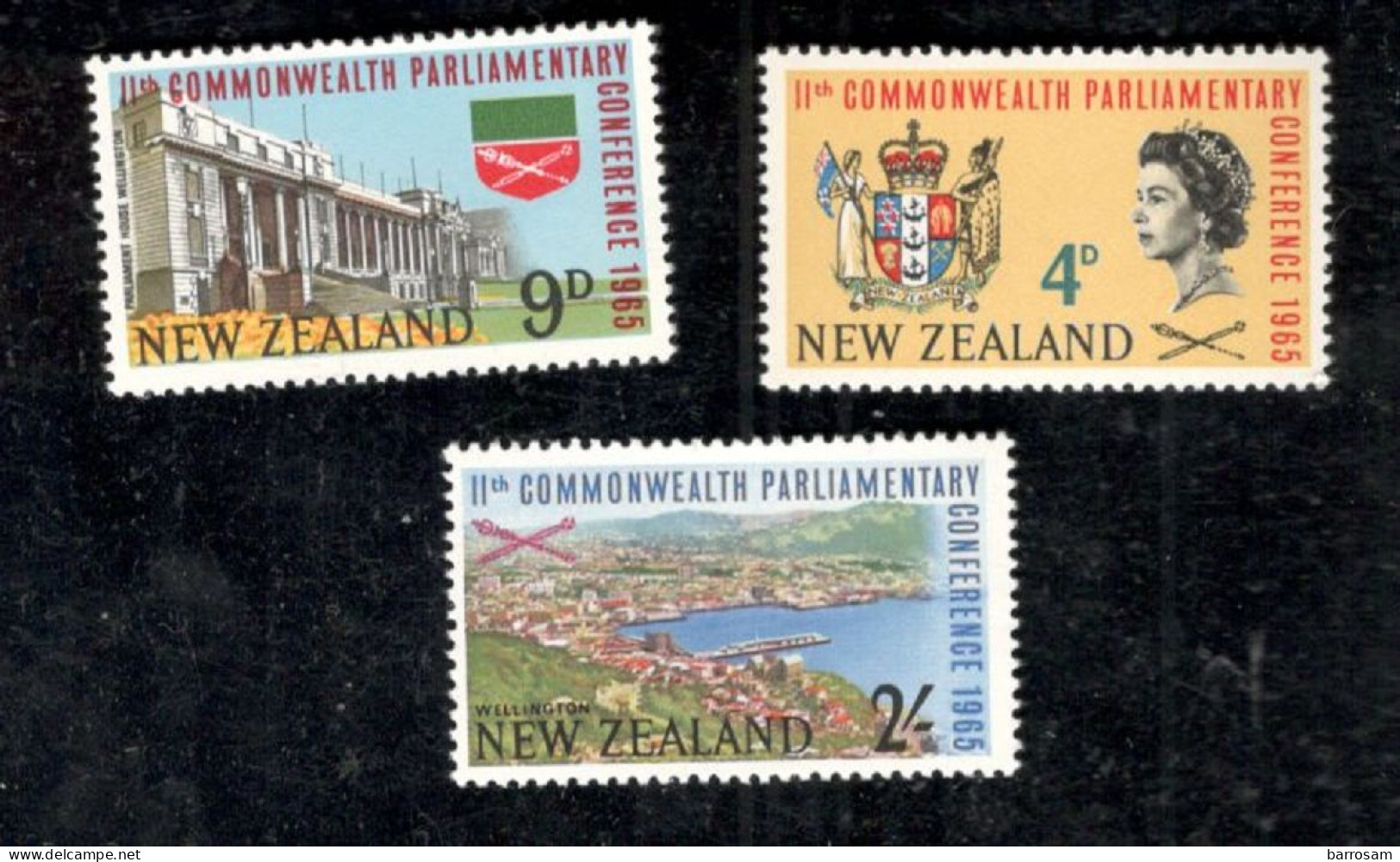 NEW ZEALAND......1965:Michel446-8 Mnh** - Unused Stamps