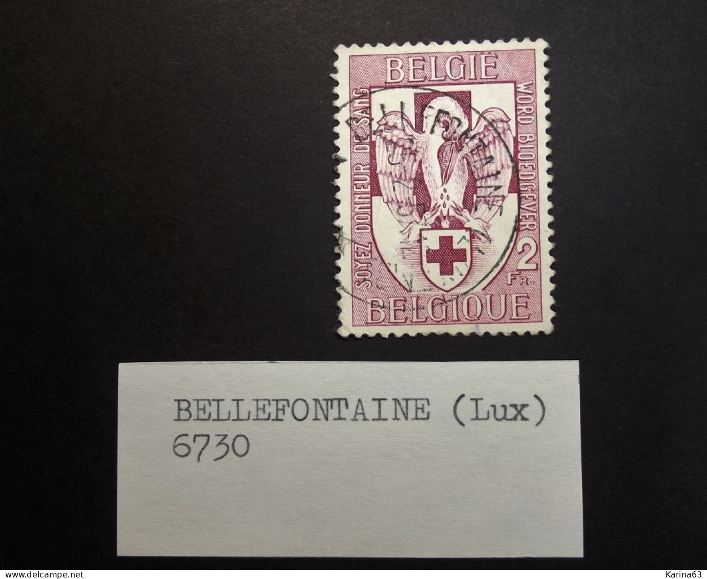 Belgie Belgique - 1956 -  OPB/COB  N° 986 - 2 F - Obl.  - Bellefontaine - 6730 - Gebruikt