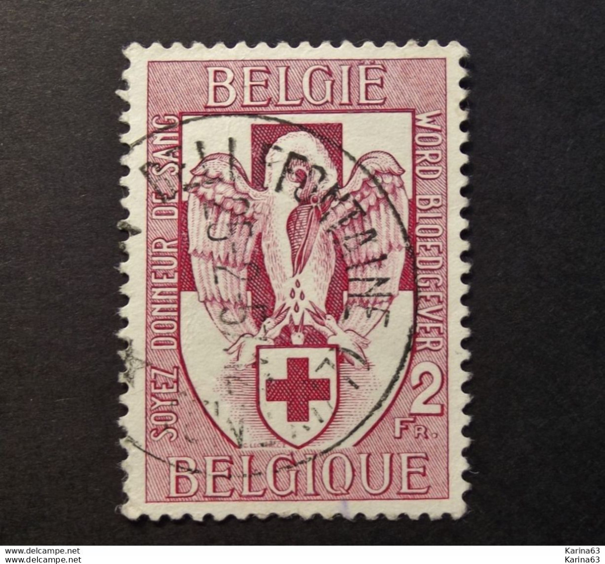 Belgie Belgique - 1956 -  OPB/COB  N° 986 - 2 F - Obl.  - Bellefontaine - 6730 - Gebraucht
