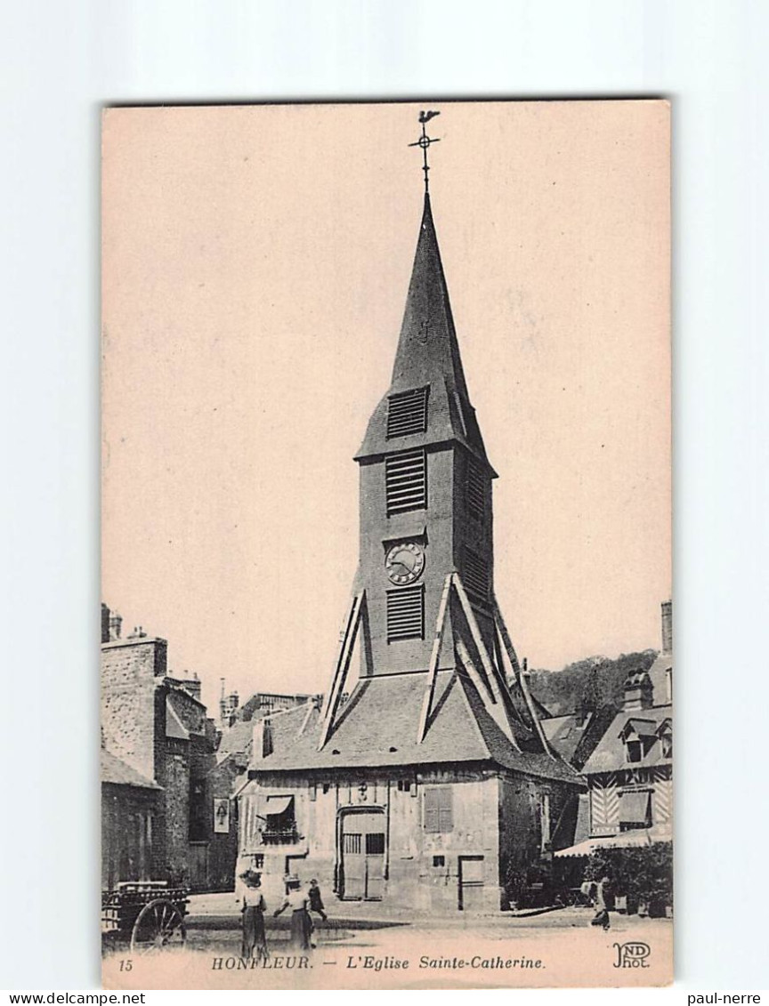 HONFLEUR : L'Eglise Sainte-Catherine - état - Honfleur