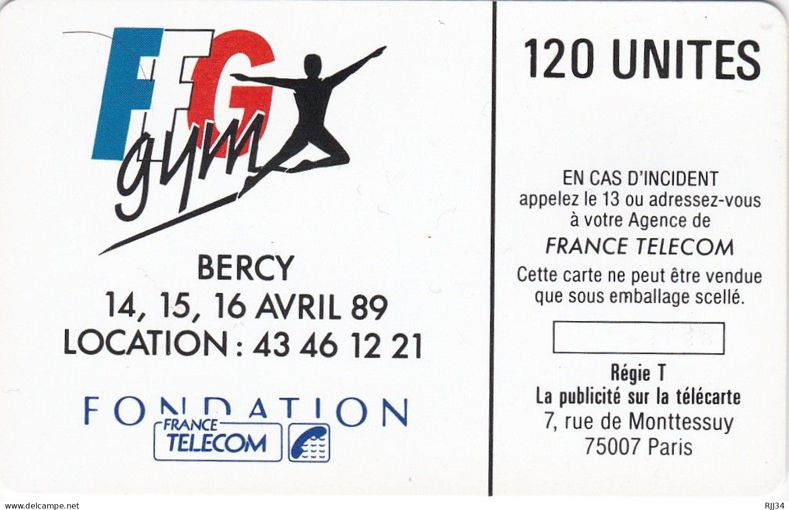 F66 BERCY 1 HOMME - 1989
