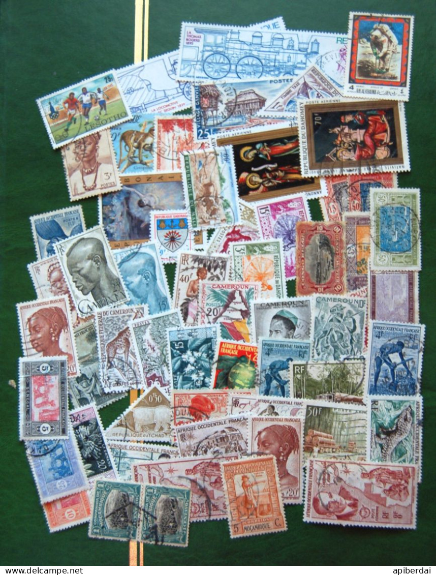 Afrique Africa - 130 Stamps Used From Africa - Vrac (max 999 Timbres)