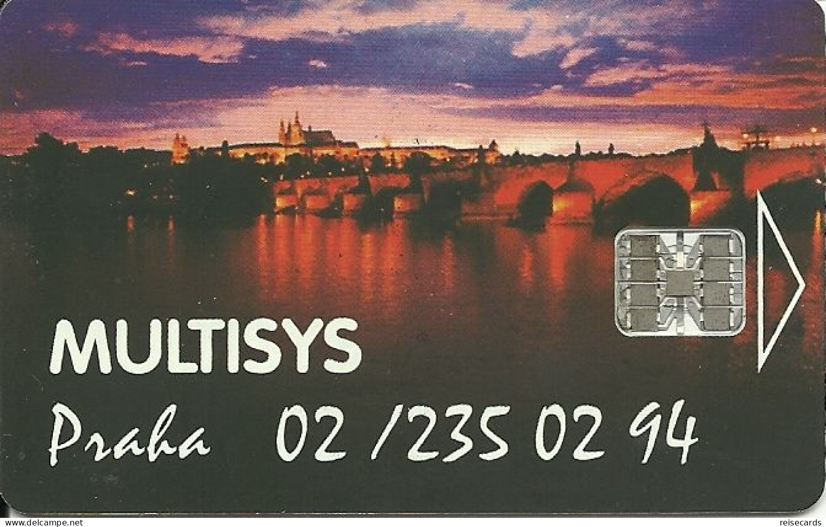 Czech Republic: Spt Telecom - 1993 Multisys Praha - Tchéquie