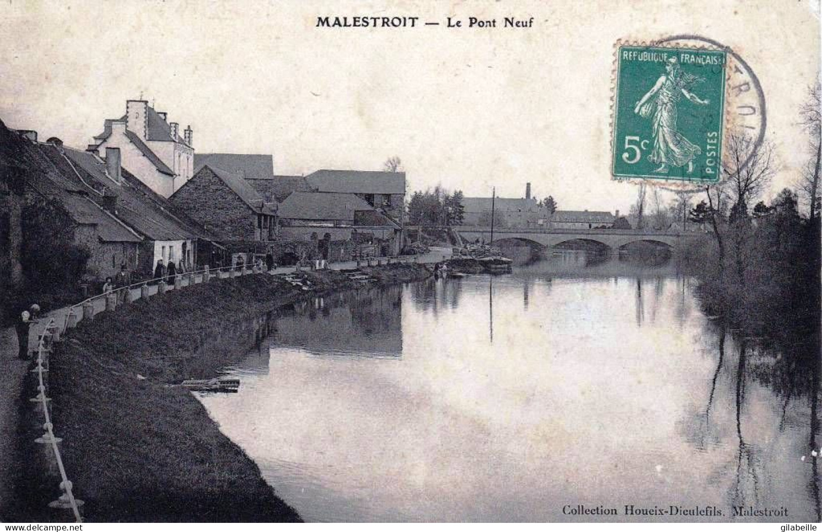 56 - Morbihan - MALESTROIT -  Le Pont Neuf - Malestroit