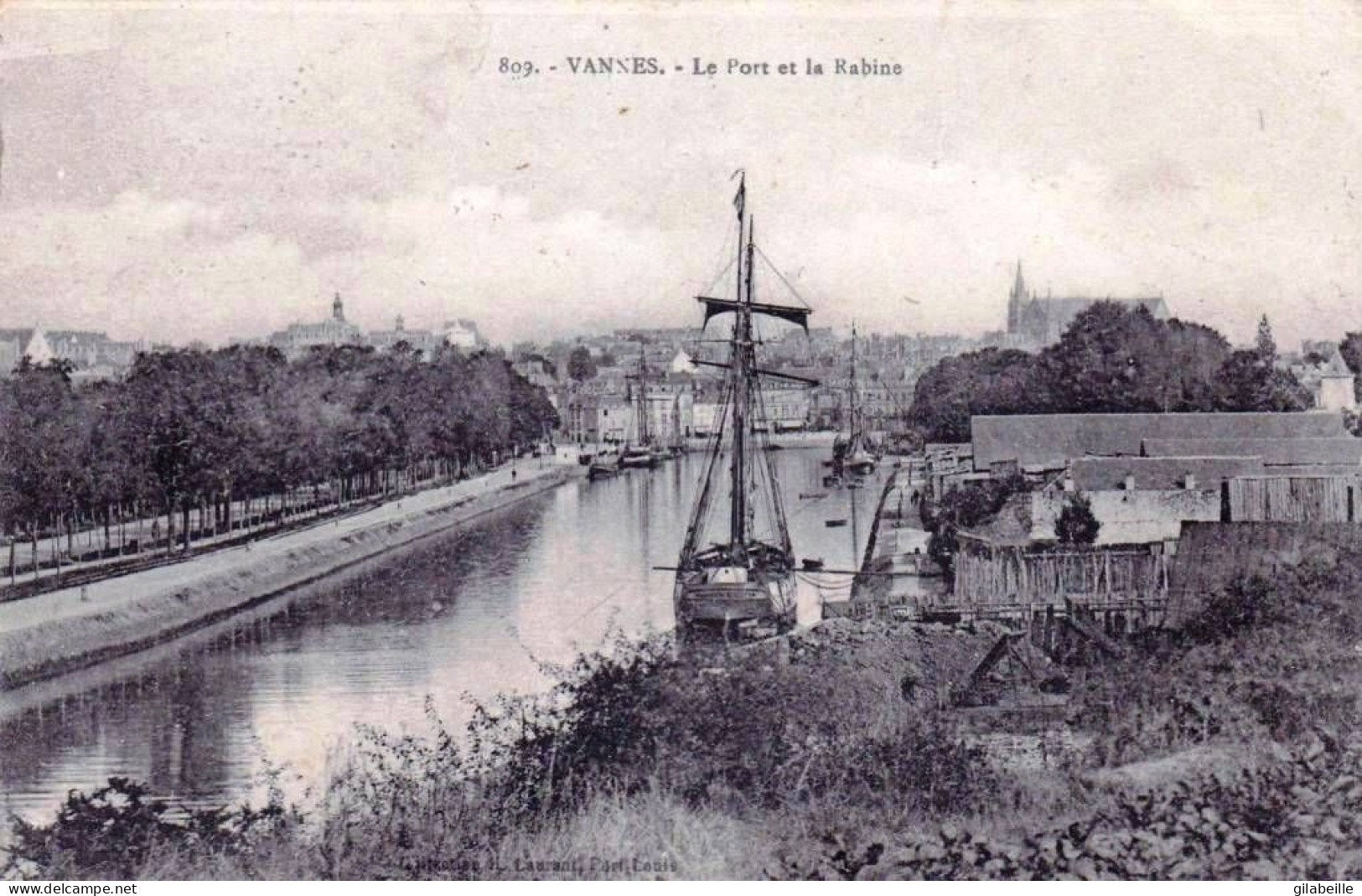 56 - Morbihan - VANNES - Le Port Et La Rabine - Vannes