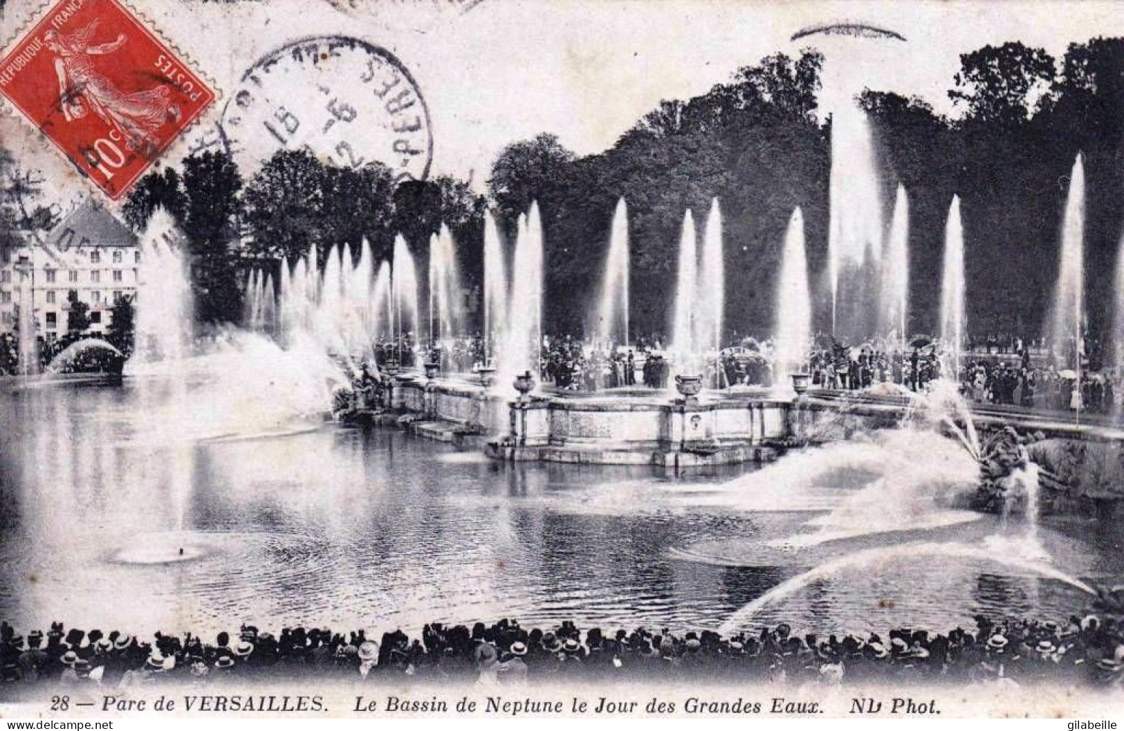 78 - Yvelines -  Parc De VERSAILLES - Le Bassin De Neptune Le Jour Des Grandes Eaux - Versailles (Schloß)