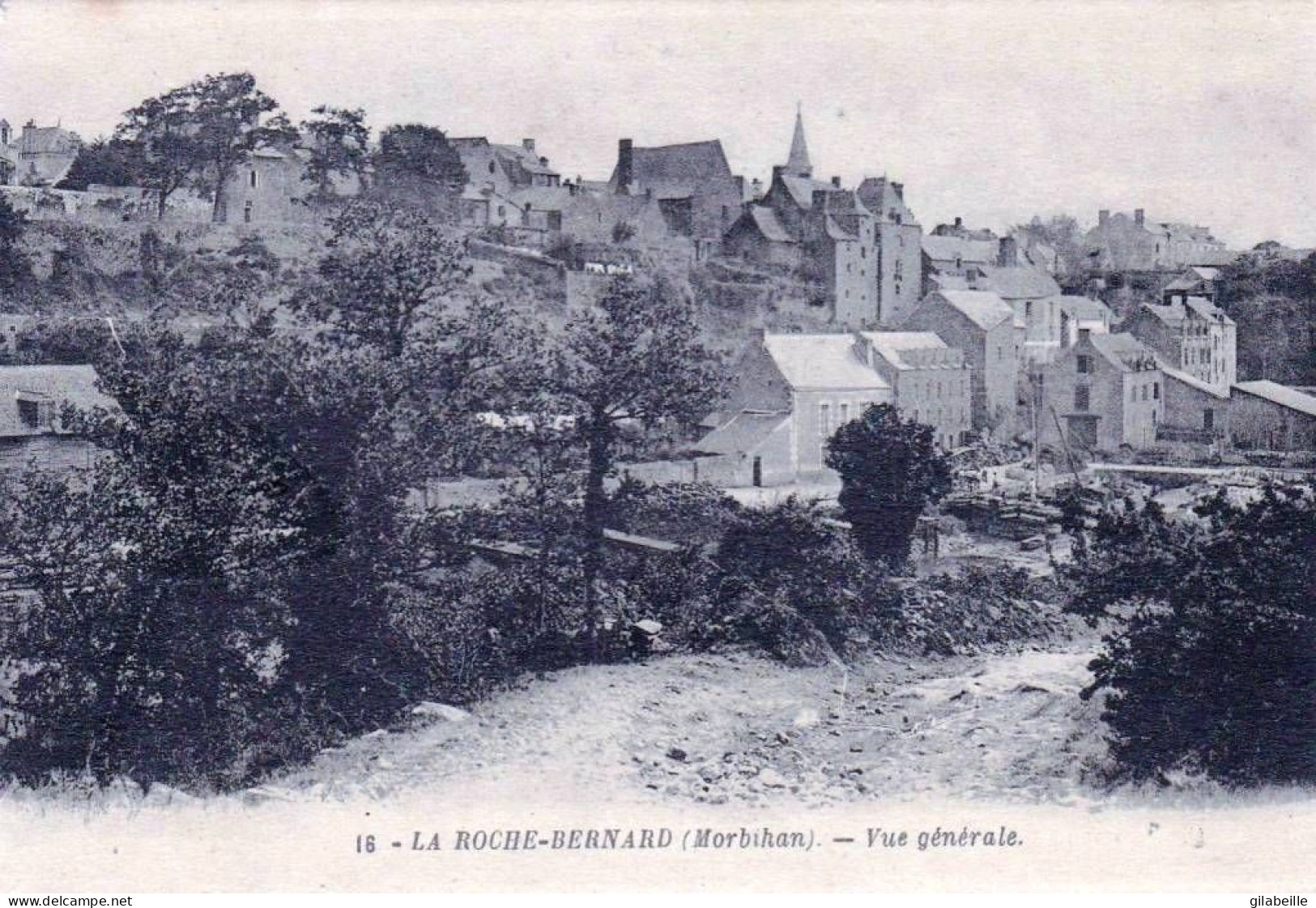 56 - Morbihan -  LA ROCHE BERNARD -  Vue Generale - Sonstige & Ohne Zuordnung