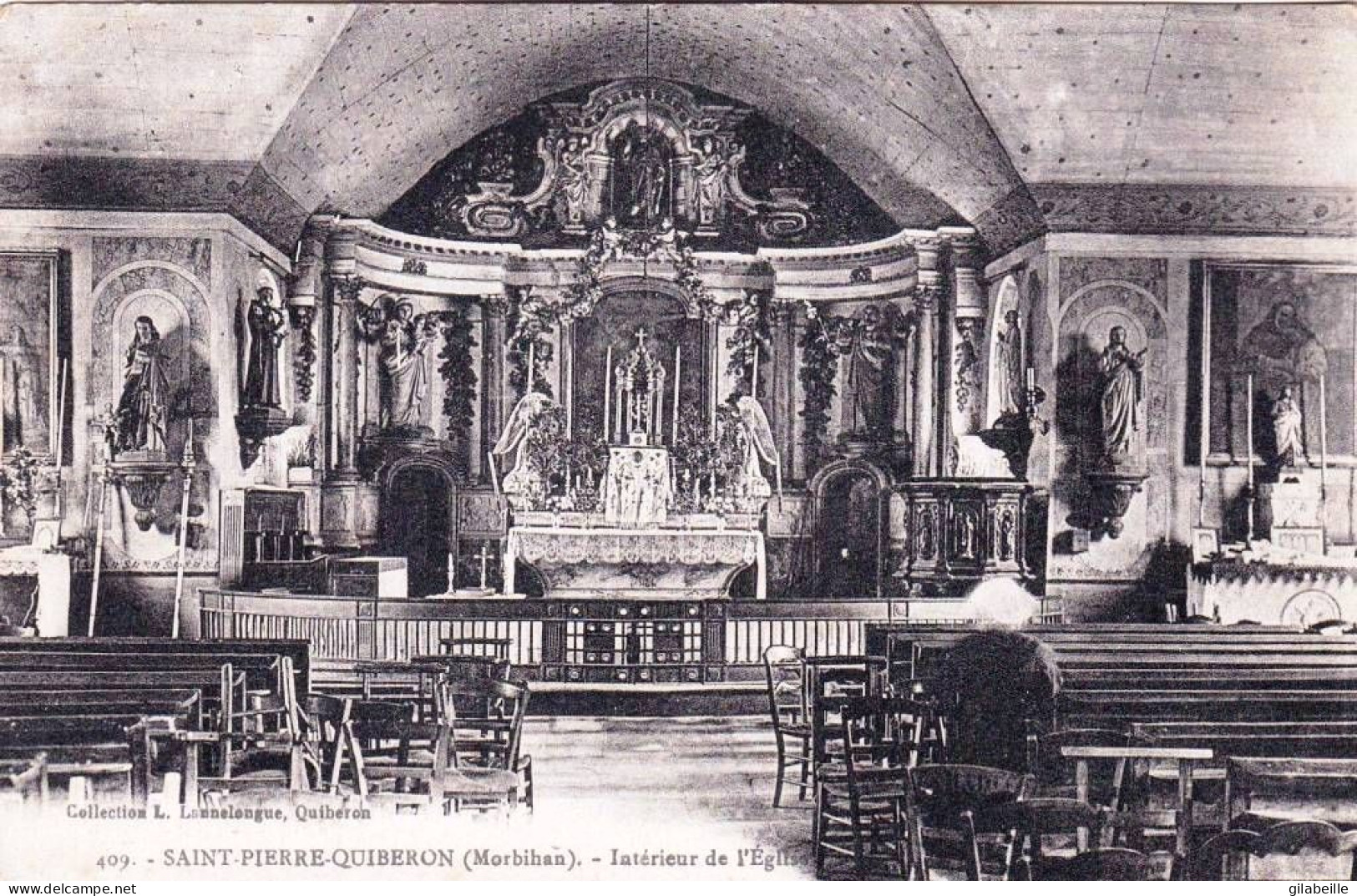 56 - Morbihan - SAINT PIERRE QUIBERON  -  Interieur De L Eglise - Sonstige & Ohne Zuordnung