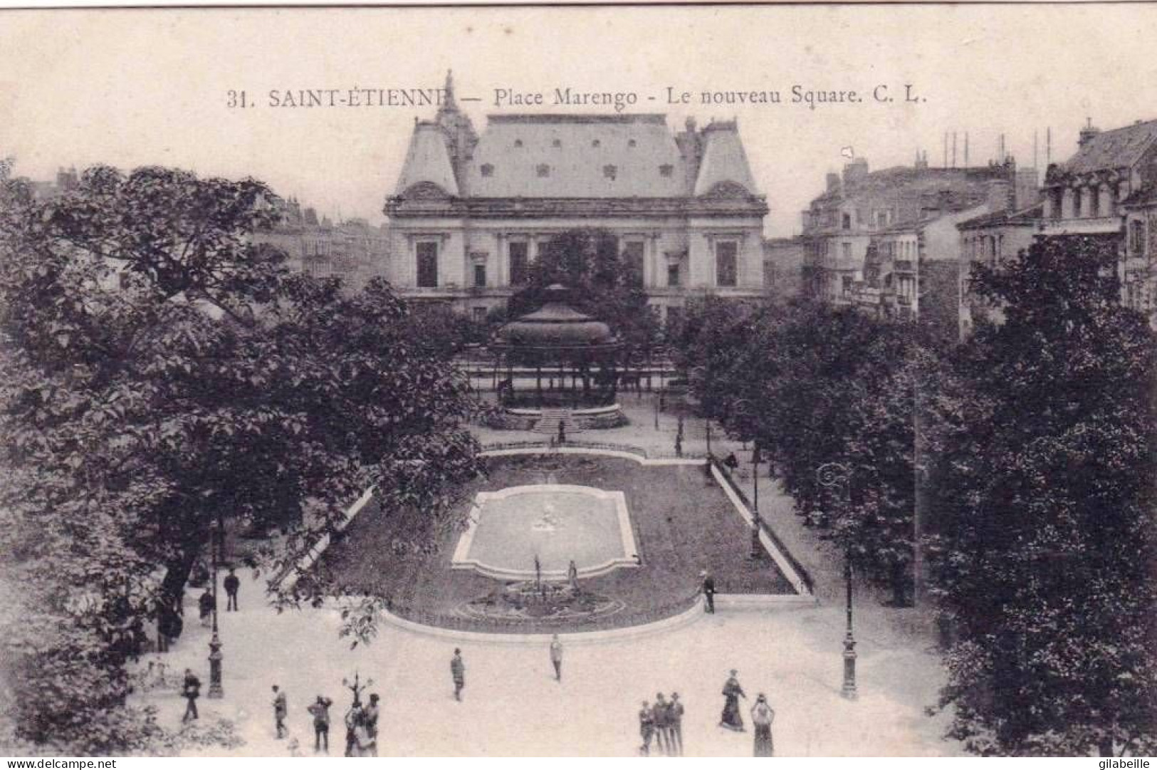 42 - Loire -  SAINT ETIENNE - Place Marengo - Le Nouveau Square - Saint Etienne