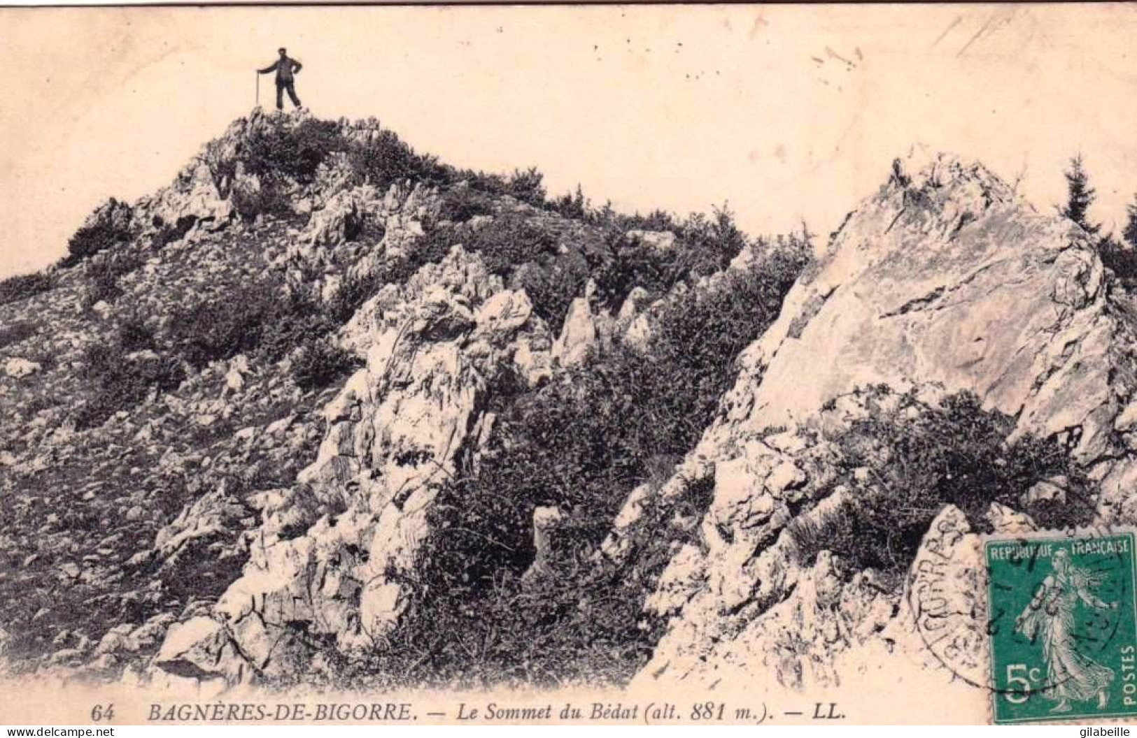 65 - Hautes Pyrenees -  BAGNERES De BIGORRE - Le Sommet Du Bedat - Bagneres De Bigorre