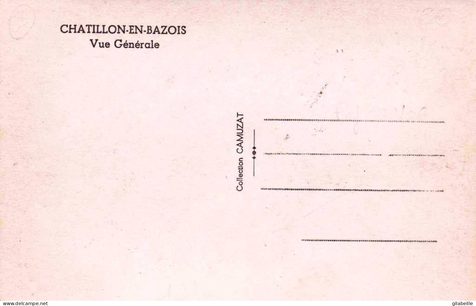 58 - Nievre -  CHATILLON En BAZOIS - Vue Generale - Chatillon En Bazois