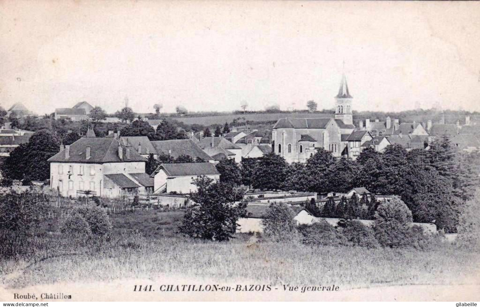 58 - Nievre - CHATILLON En BAZOIS - Vue Generale  - Chatillon En Bazois