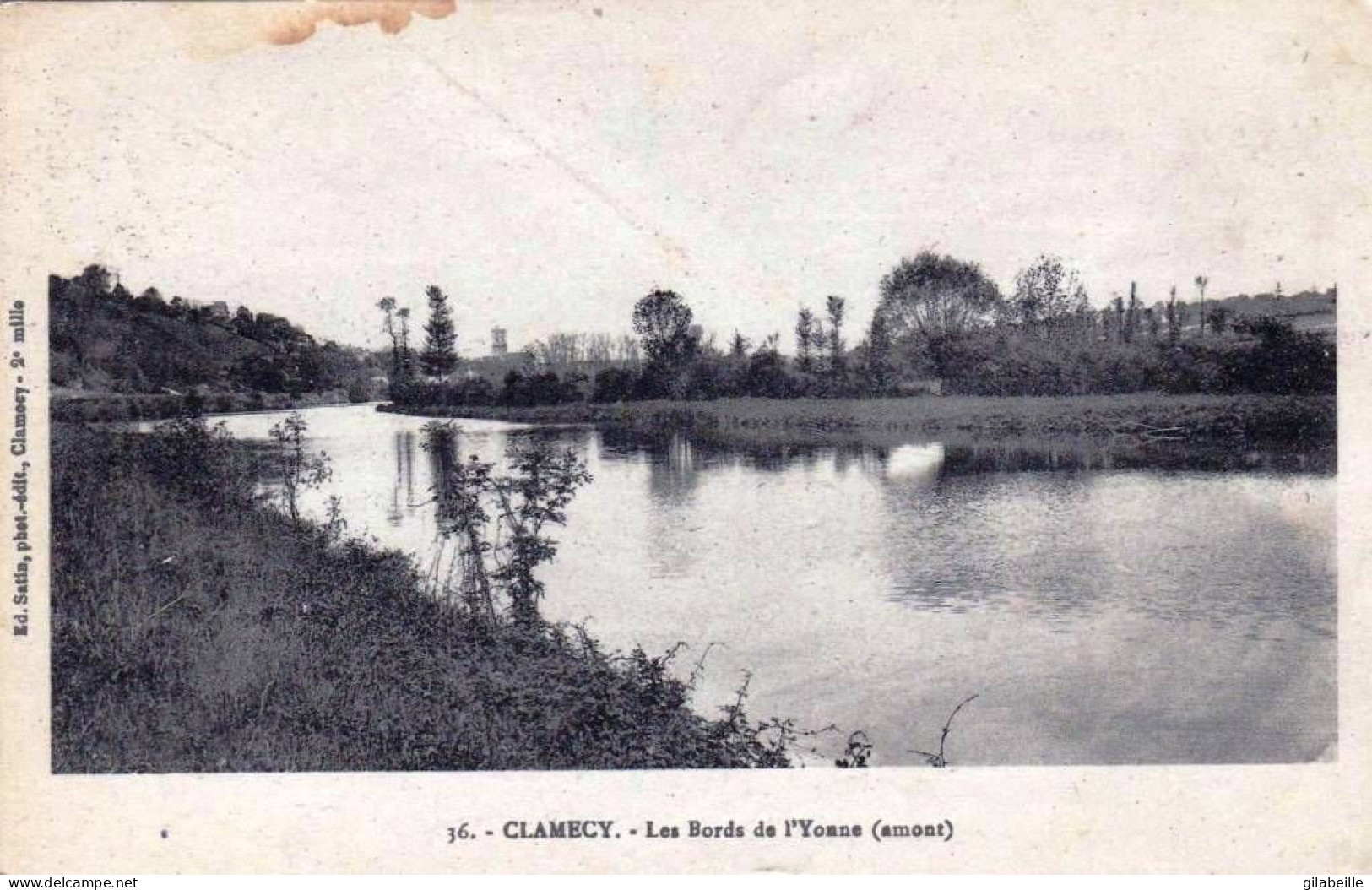 58 - Nievre -  CLAMECY - Les Bords De L Yonne - Clamecy