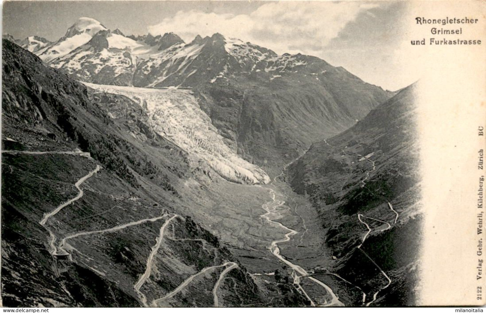 Rhonegletscher - Grimsel- Und Furkastrasse (2122) - Obergoms