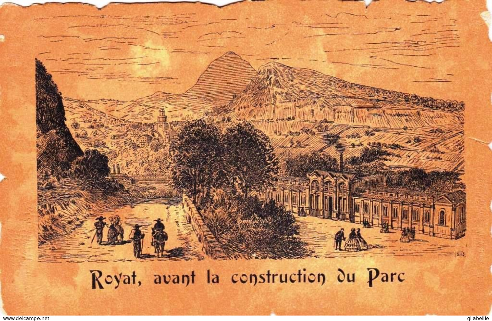 63 - Puy De Dome -  ROYAT -  Avant La Construction Du Parc - Royat