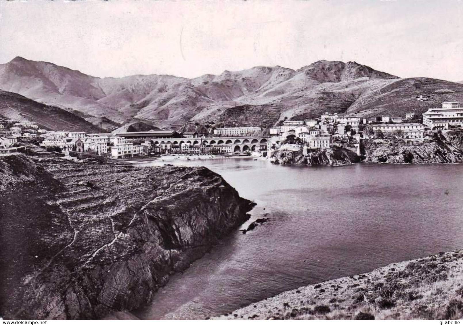 66 - Pyrénées Orientales -  CERBERE -  Vue Generale Et Le Port - Cerbere