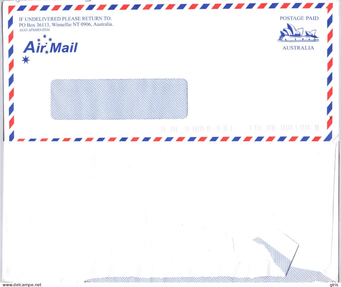 Australie - Postage Paid - Air Mail - Other & Unclassified