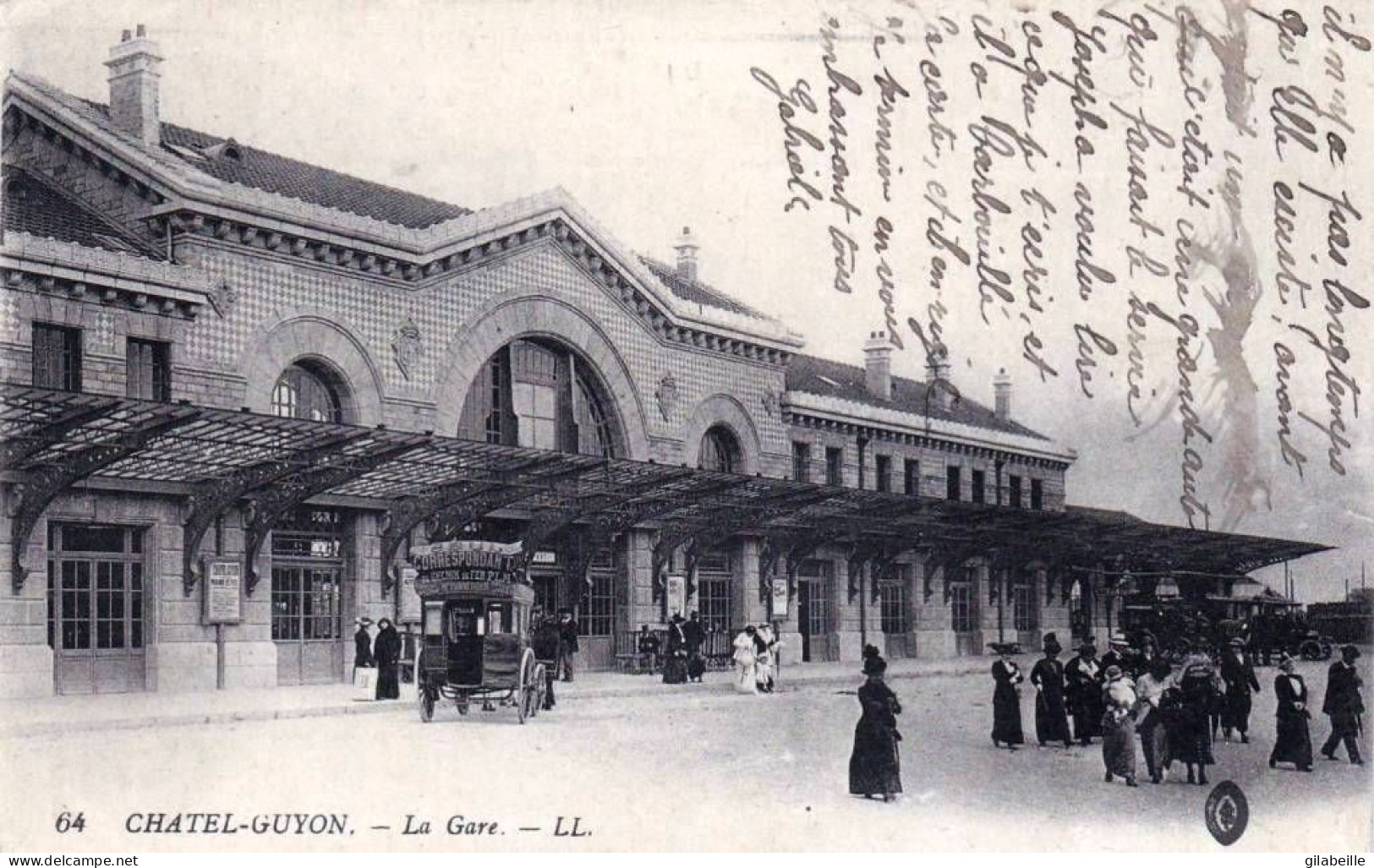 63 - Puy De Dome - CHATEL- GUYON ( CHATELGUYON )  La Gare - Châtel-Guyon