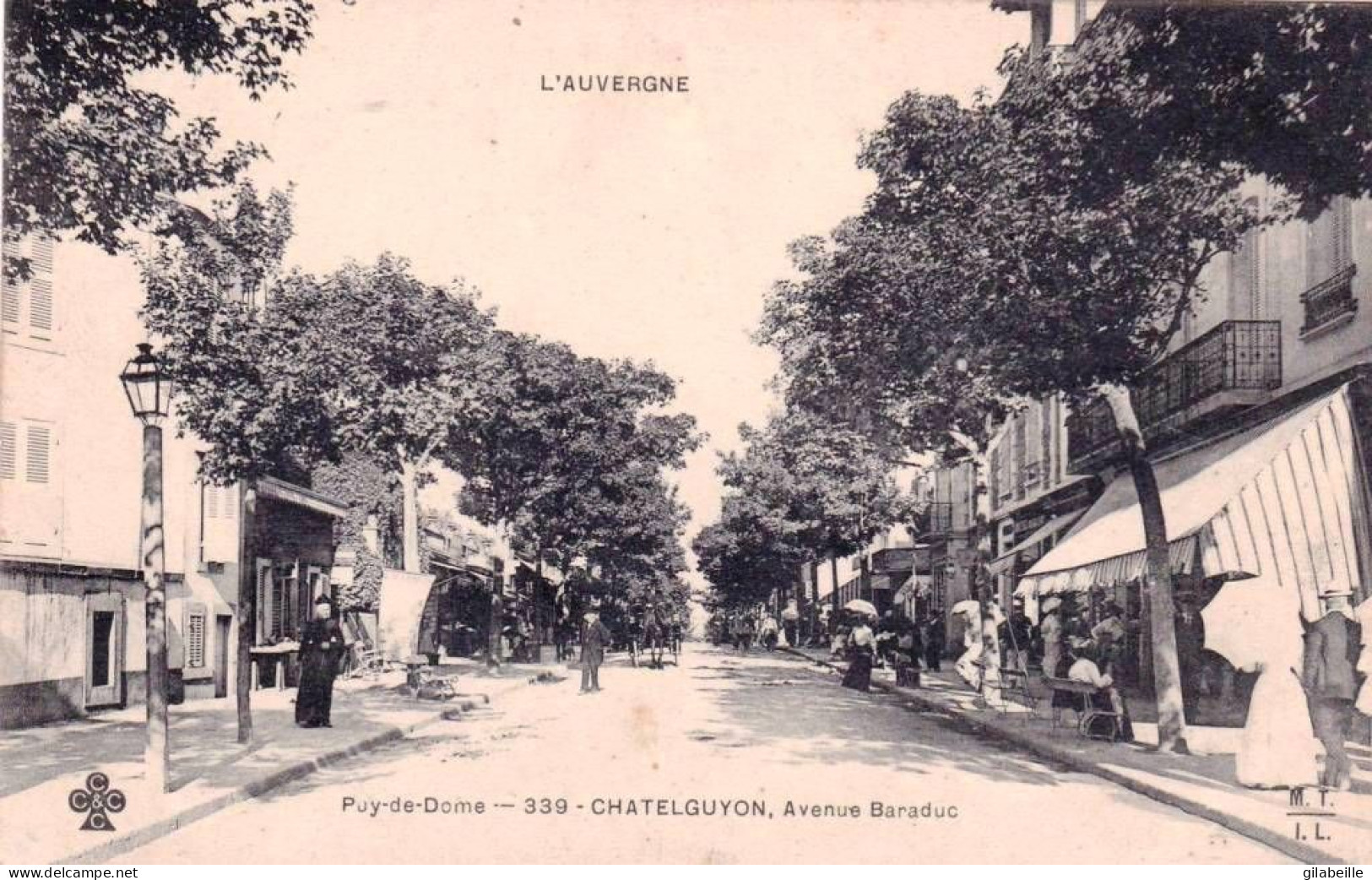 63 - Puy De Dome - CHATEL- GUYON ( CHATELGUYON ) -  Avenue Baraduc - Châtel-Guyon