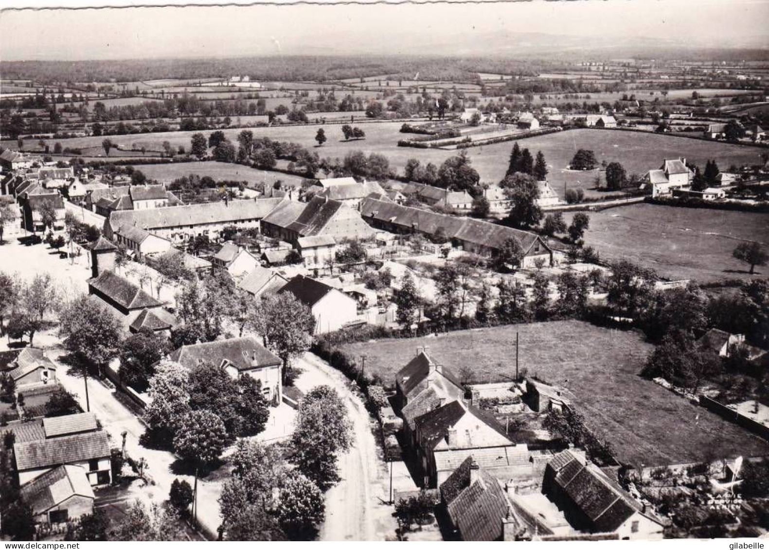 58 - Nievre -  FOURS - La Fabrique Et L école Des Filles - Andere & Zonder Classificatie