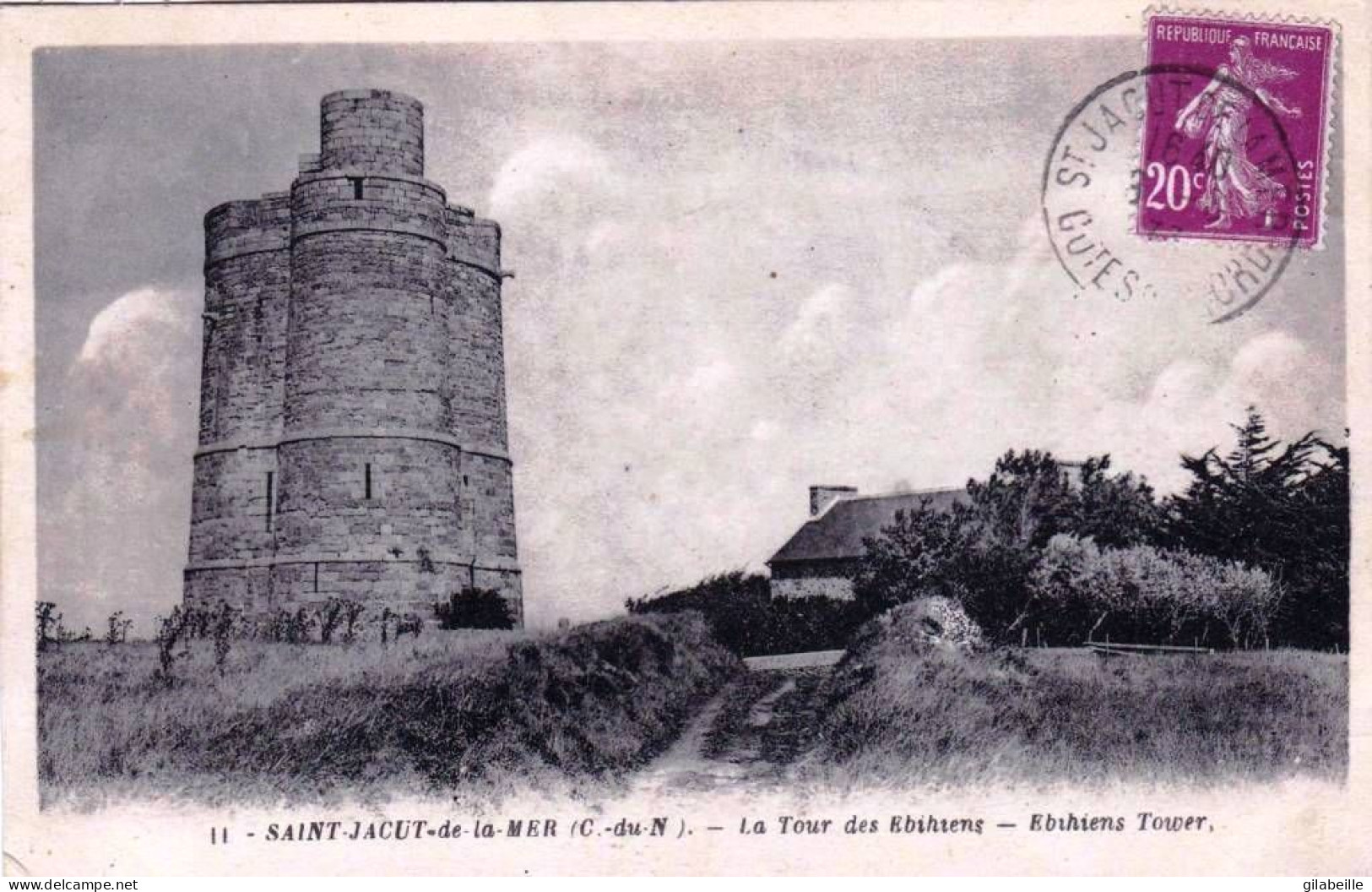 22 - Cotes D Armor -  SAINT JACUT De La MER - La Tour Des Ebihiens - Saint-Jacut-de-la-Mer