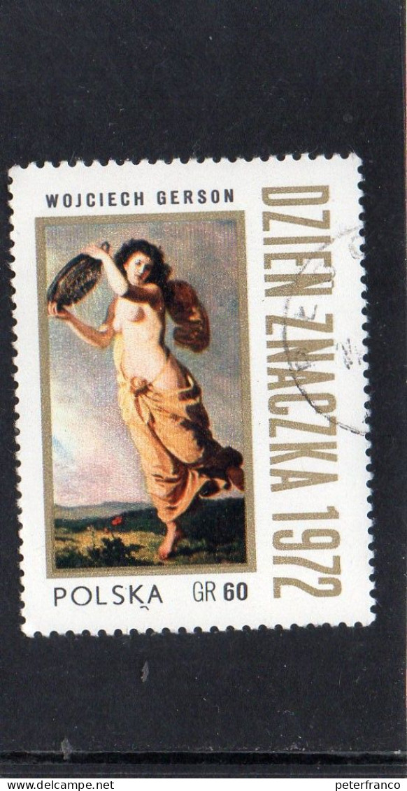1972 Polonia - Dipinto Di Wojciech Gerson - Sonstige & Ohne Zuordnung