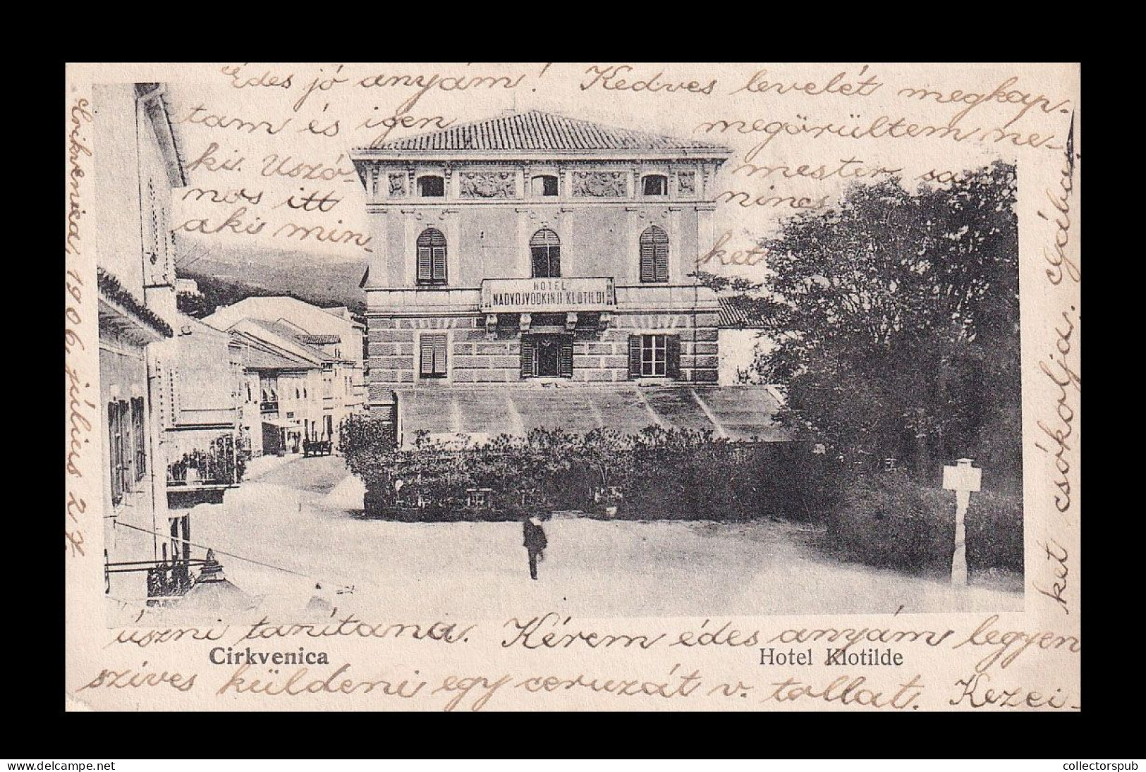 CIRKVENICA  1906. Old Postcard - Croatie