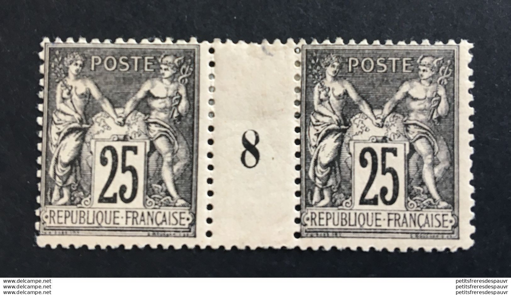 FRANCE -1898 Type Sage Yvert 97 - Neuf Avec Charnière MH * Cote 290E - Charnière Forte - Millésimes